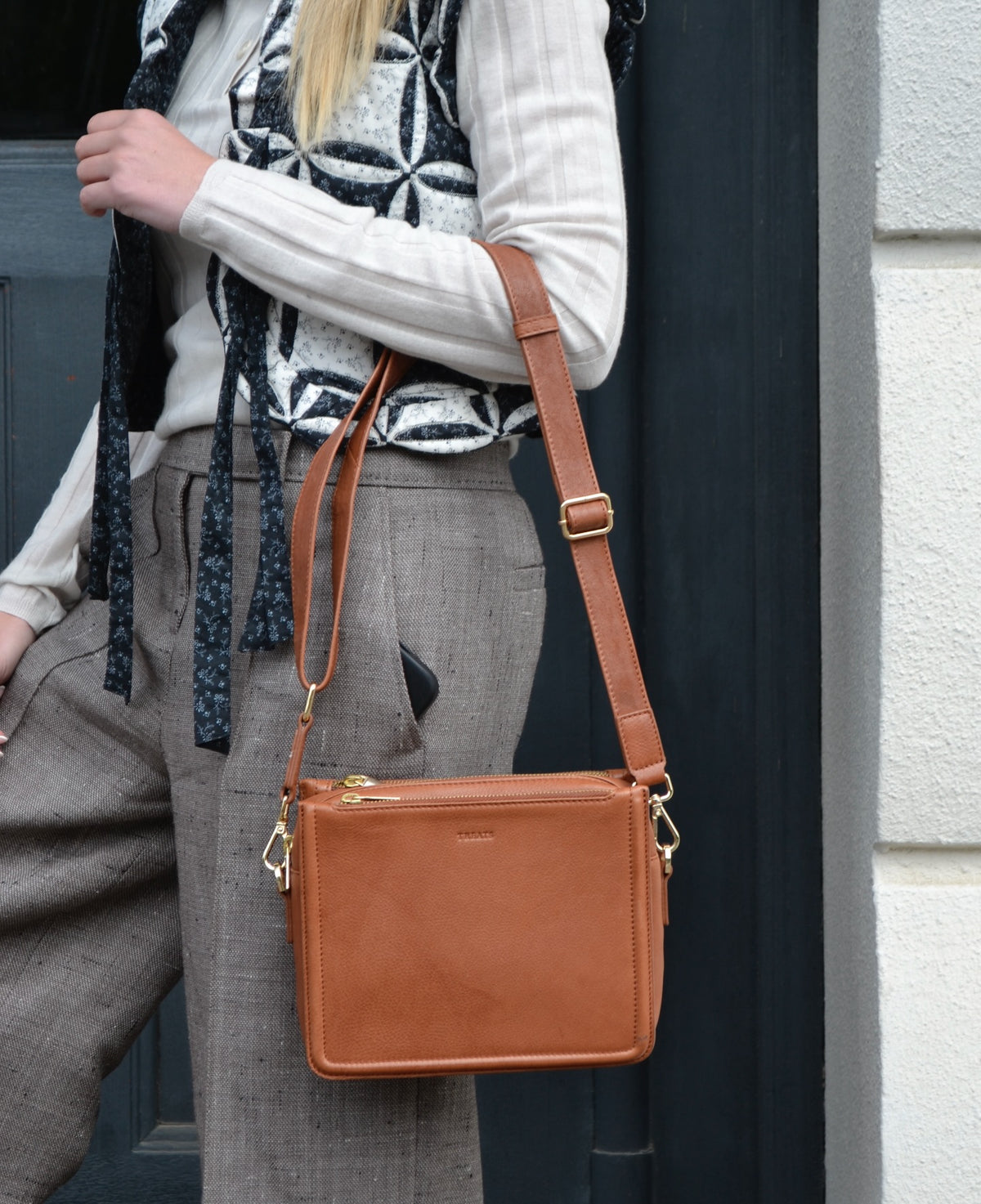 Treats Marla Bags Cognac