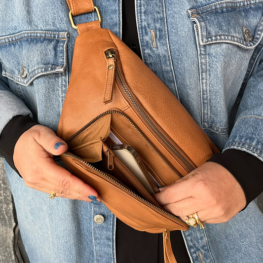 Treats Fanni Bumbags Cognac
