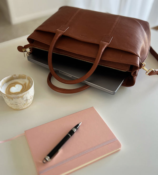 Treats Karely Laptop bag Cognac