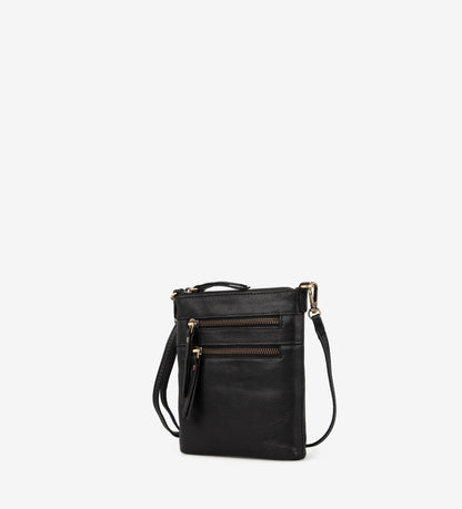Treats Rosa Small Crossbody Black