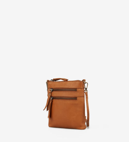 Treats Rosa Small Crossbody Cognac