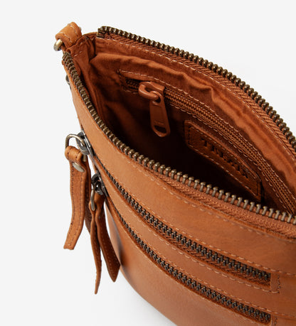 Treats Rosa Small Crossbody Cognac